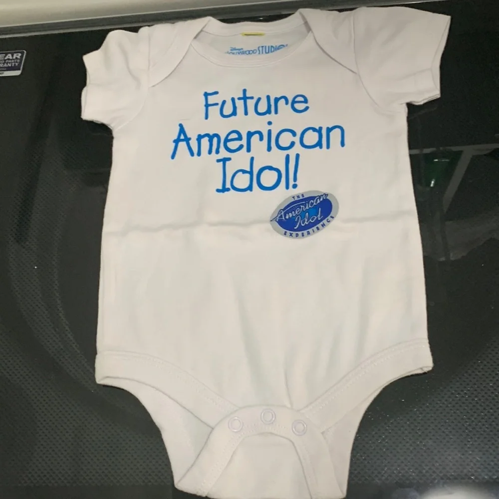 Future American idol onesie unisex gender neutral girls or boys 12 months